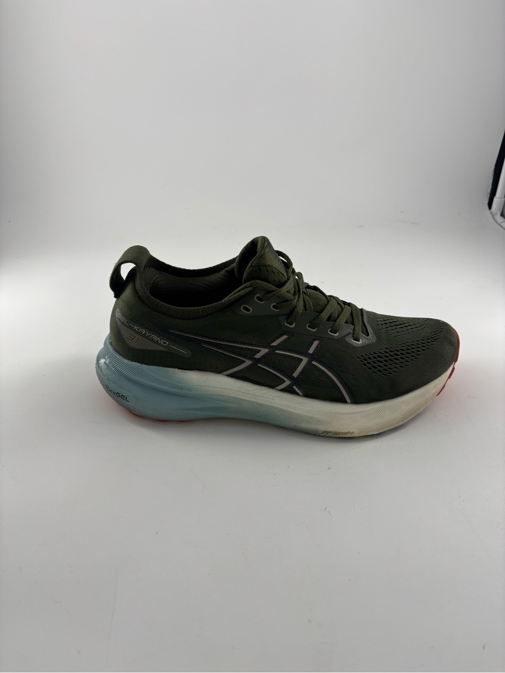 ASICS Gel Kayano 31 Men’s Size 10 Dark Green Running Walking Sneakers